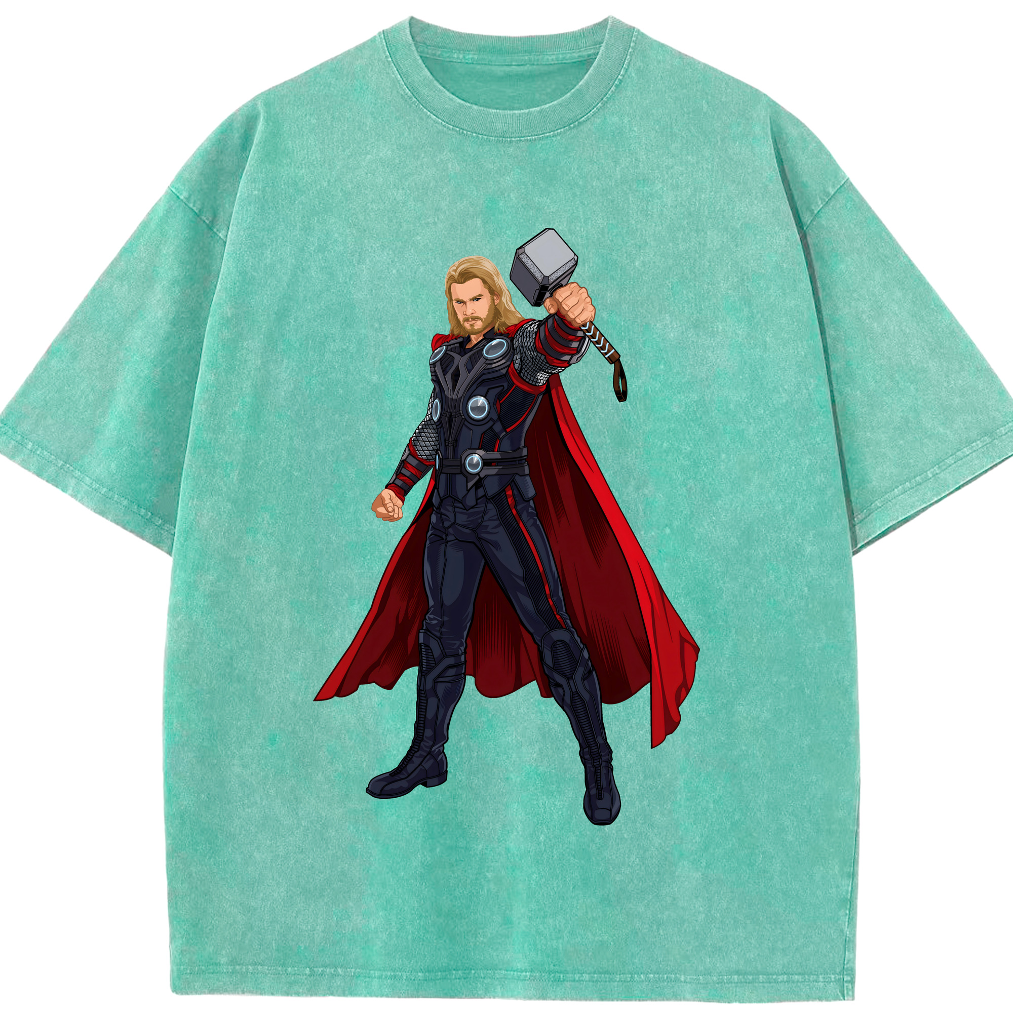 （画像用） アベンジャーズ The Avengers 綿100% ヴィンテージ風 半袖Tシャツ（フロントプリント）